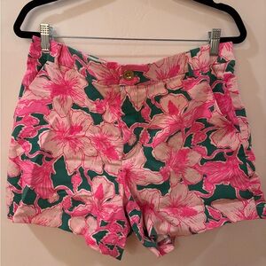 Lilly Pulitzer Floral Shorts – Size 12